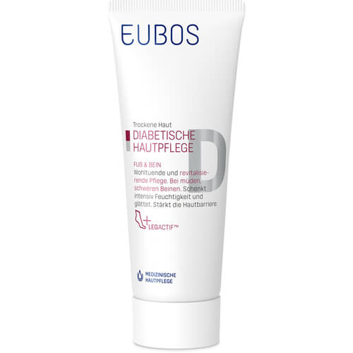 EUBOS DIABETISCHE HAUT PFLEGE Fuß+Bein Creme EUBOS DIABETISCHE HAUT PFLEGE Fuß+Bein Creme