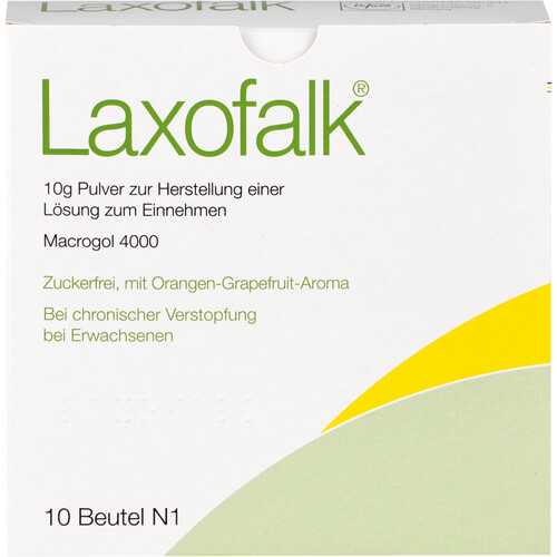 LAXOFALK 10 g Plv.z.Herst.e.Lsg.z.Einnehmen Beutel LAXOFALK 10 g Plv.z.Herst.e.Lsg.z.Einnehmen Beutel