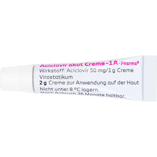 ACICLOVIR akut Creme-1A Pharma ACICLOVIR akut Creme-1A Pharma