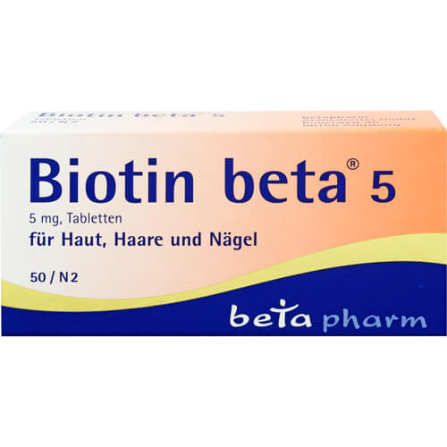 BIOTIN BETA 5 Tabletten BIOTIN BETA 5 Tabletten