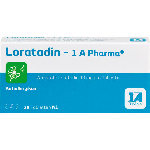 LORATADIN-1A Pharma Tabletten LORATADIN-1A Pharma Tabletten