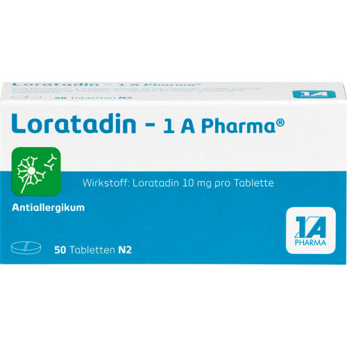 LORATADIN-1A Pharma Tabletten LORATADIN-1A Pharma Tabletten
