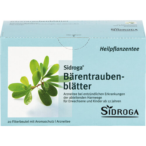 SIDROGA Bärentraubenblättertee Filterbeutel SIDROGA Bärentraubenblättertee Filterbeutel