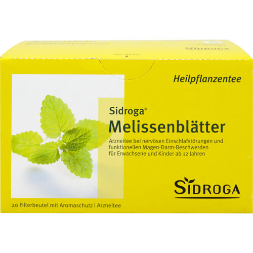 SIDROGA Melissenblätter Tee Filterbeutel SIDROGA Melissenblätter Tee Filterbeutel