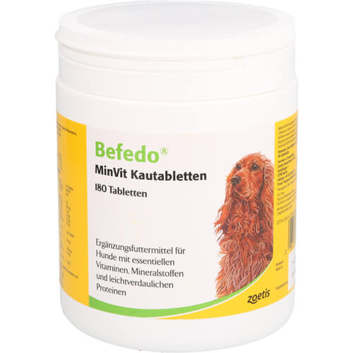 BEFEDO MinVit Kautabletten f.Hunde BEFEDO MinVit Kautabletten f.Hunde