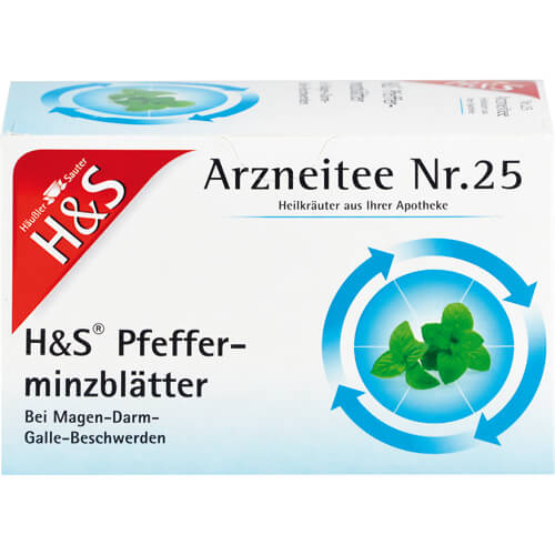 H&S Pfefferminztee Filterbeutel H&S Pfefferminztee Filterbeutel