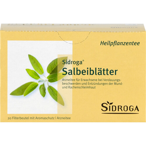 SIDROGA Salbeiblätter Tee Filterbeutel SIDROGA Salbeiblätter Tee Filterbeutel