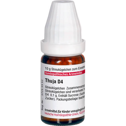 THUJA D 4 Globuli THUJA D 4 Globuli