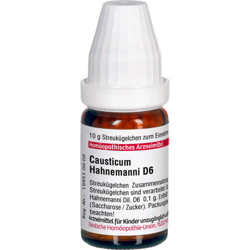 CAUSTICUM HAHNEMANNI D 6 Globuli CAUSTICUM HAHNEMANNI D 6 Globuli