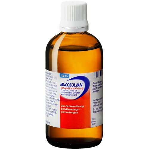 MUCOSOLVAN Inhalationslösung 15 mg Lsg.f.Vernebler MUCOSOLVAN Inhalationslösung 15 mg Lsg.f.Vernebler