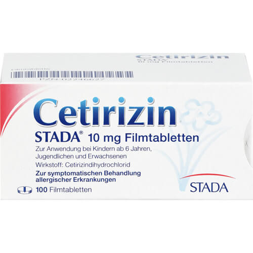 CETIRIZIN STADA 10 mg Filmtabletten CETIRIZIN STADA 10 mg Filmtabletten