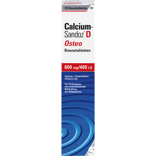 CALCIUM SANDOZ D Osteo Brausetabletten CALCIUM SANDOZ D Osteo Brausetabletten