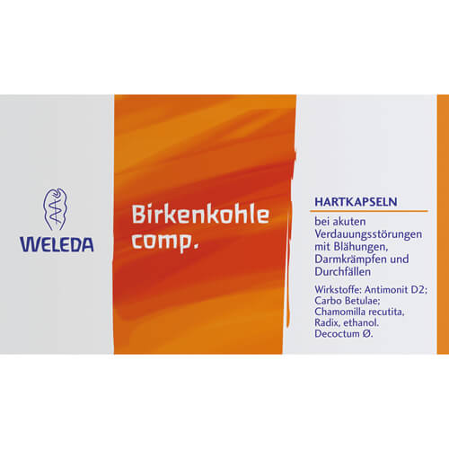 BIRKENKOHLE comp.Hartkapseln BIRKENKOHLE comp.Hartkapseln