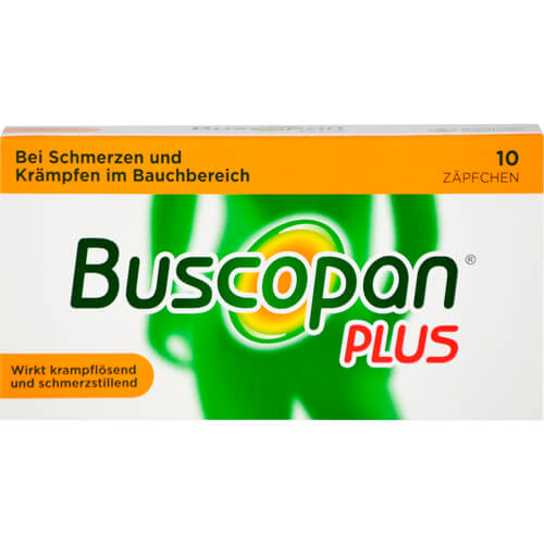 BUSCOPAN plus 10 mg/800 mg Suppositorien BUSCOPAN plus 10 mg/800 mg Suppositorien