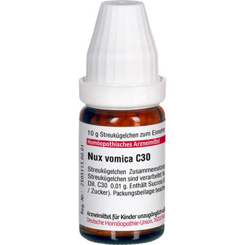 NUX VOMICA C 30 Globuli NUX VOMICA C 30 Globuli