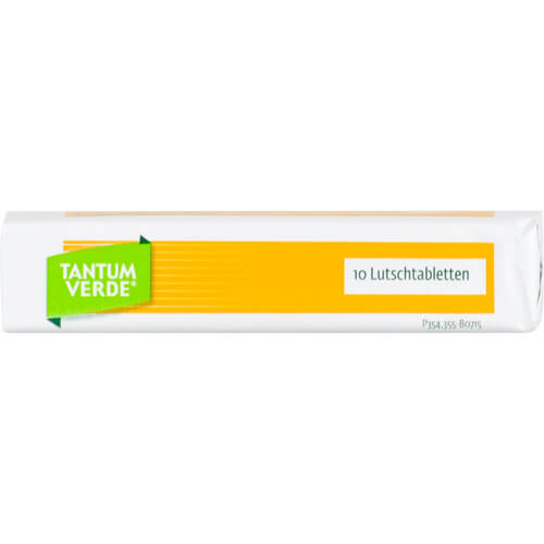 TANTUM VERDE 3 mg Lutschtabl.m.Orange-Honiggeschm. TANTUM VERDE 3 mg Lutschtabl.m.Orange-Honiggeschm.
