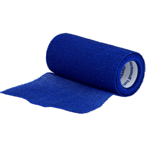 ELASTOMULL haft color 10 cmx4 m Fixierb.blau ELASTOMULL haft color 10 cmx4 m Fixierb.blau