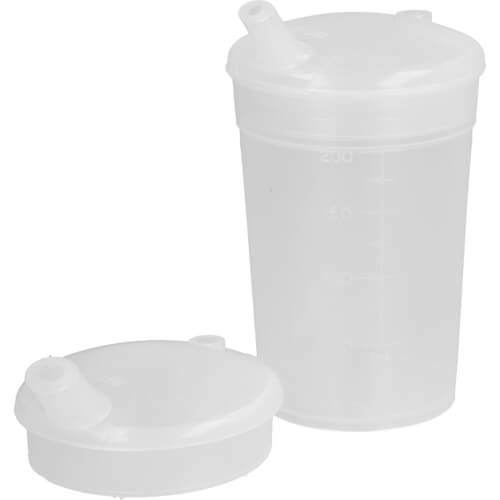 TRINKBECHER mit 2 Deckeln TRINKBECHER mit 2 Deckeln