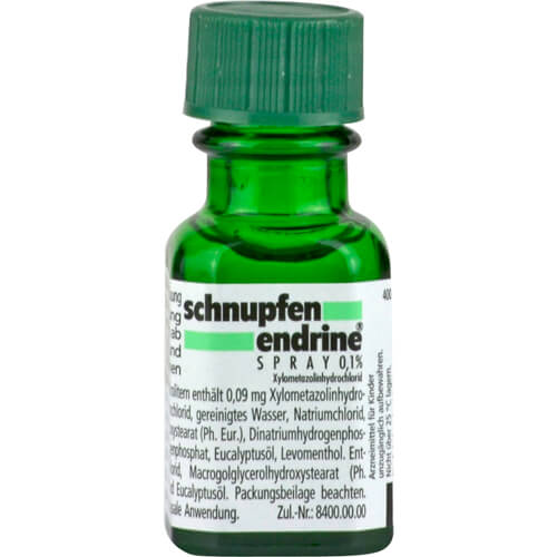 SCHNUPFEN ENDRINE 0,1% Nasenspray SCHNUPFEN ENDRINE 0,1% Nasenspray