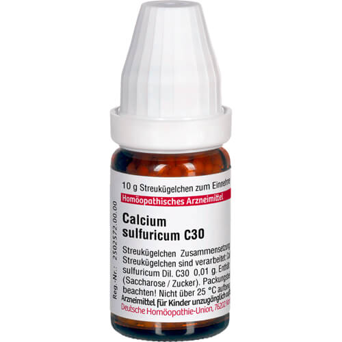 CALCIUM SULFURICUM C 30 Globuli CALCIUM SULFURICUM C 30 Globuli