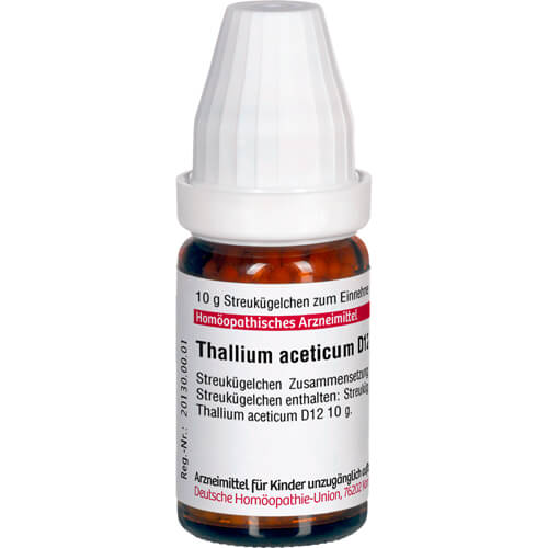 THALLIUM ACETICUM D 12 Globuli THALLIUM ACETICUM D 12 Globuli