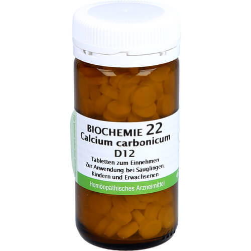 BIOCHEMIE 22 Calcium carbonicum D 12 Tabletten BIOCHEMIE 22 Calcium carbonicum D 12 Tabletten
