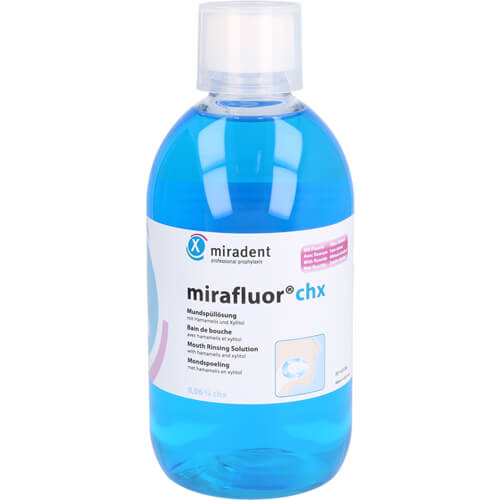 MIRADENT Mundspüllösung mirafluor CHX 0,06% MIRADENT Mundspüllösung mirafluor CHX 0,06%