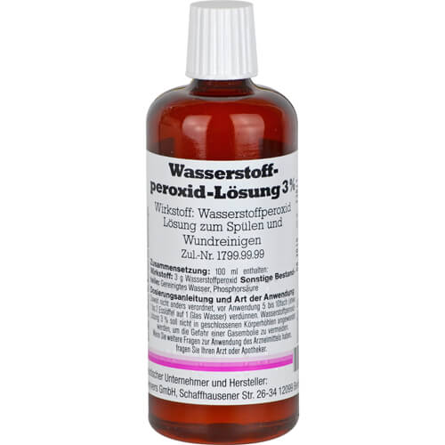 WASSERSTOFFPEROXID Lösung 3% WASSERSTOFFPEROXID Lösung 3%