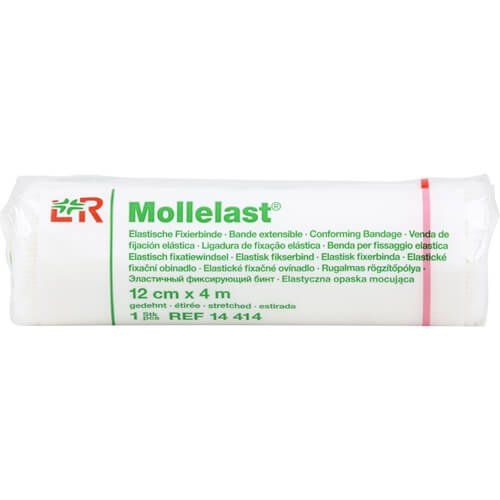 MOLLELAST Binden 12 cmx4 m weiß MOLLELAST Binden 12 cmx4 m weiß
