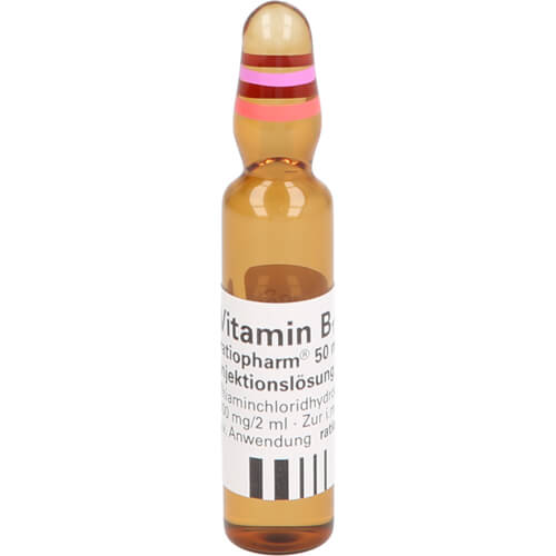 VITAMIN B1-RATIOPHARM 50 mg/ml Inj.Lsg.Ampullen VITAMIN B1-RATIOPHARM 50 mg/ml Inj.Lsg.Ampullen