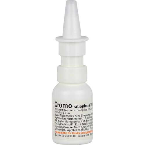 CROMO-RATIOPHARM Nasenspray konservierungsfrei CROMO-RATIOPHARM Nasenspray konservierungsfrei