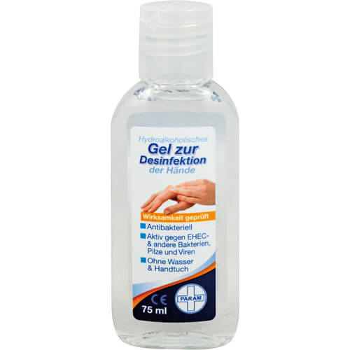 DESINFEKTIONSGEL für die Hand antibakteriell DESINFEKTIONSGEL für die Hand antibakteriell
