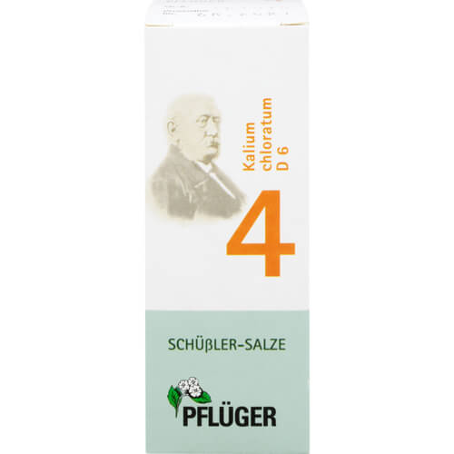 BIOCHEMIE Pflüger 4 Kalium chloratum D 6 Tabletten BIOCHEMIE Pflüger 4 Kalium chloratum D 6 Tabletten