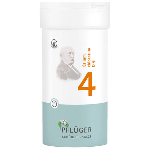 BIOCHEMIE Pflüger 4 Kalium chloratum D 6 Tabletten BIOCHEMIE Pflüger 4 Kalium chloratum D 6 Tabletten
