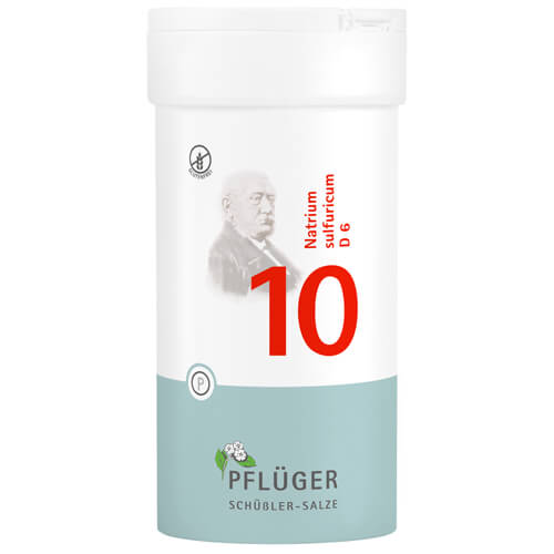 BIOCHEMIE Pflüger 10 Natrium sulfuricum D 6 Tabl. BIOCHEMIE Pflüger 10 Natrium sulfuricum D 6 Tabl.