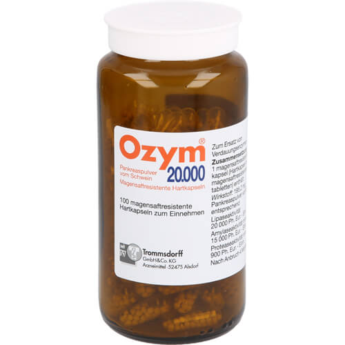 OZYM 20.000 Hartkapseln magensaftr. OZYM 20.000 Hartkapseln magensaftr.