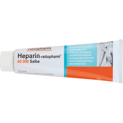 HEPARIN-RATIOPHARM 60.000 Salbe HEPARIN-RATIOPHARM 60.000 Salbe