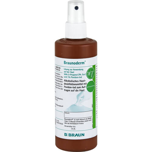 BRAUNODERM Lösung Sprühflasche BRAUNODERM Lösung Sprühflasche