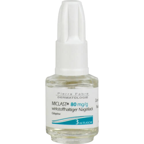 MICLAST 80 mg/g wirkstoffhaltiger Nagellack MICLAST 80 mg/g wirkstoffhaltiger Nagellack
