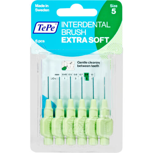 TEPE Interdentalbürste x-weich 0,8mm TEPE Interdentalbürste x-weich 0,8mm