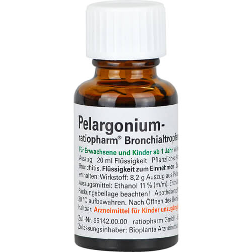 PELARGONIUM-RATIOPHARM Bronchialtropfen PELARGONIUM-RATIOPHARM Bronchialtropfen