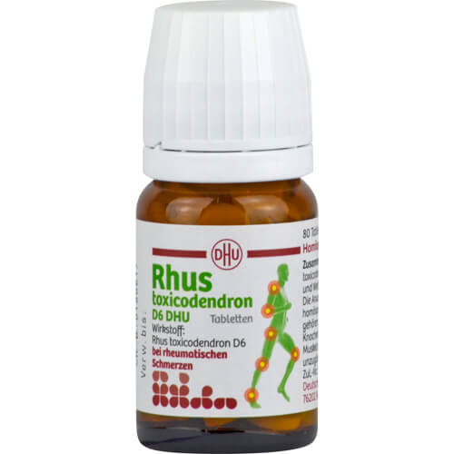 RHUS TOXICODENDRON D 6 Tabl.bei rheumat.Schmerzen RHUS TOXICODENDRON D 6 Tabl.bei rheumat.Schmerzen