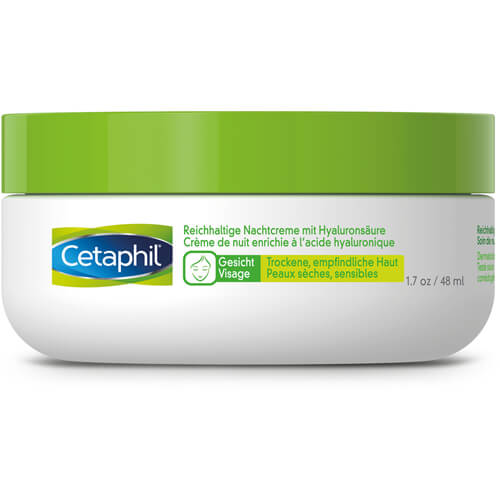 CETAPHIL reichhaltige Nachtcreme mit Hyaluronsäure CETAPHIL reichhaltige Nachtcreme mit Hyaluronsäure