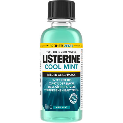 LISTERINE Cool Mint milder Geschmack Mundspülung LISTERINE Cool Mint milder Geschmack Mundspülung