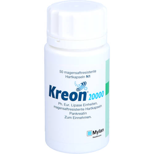 KREON 20.000 Ph.Eur.Lipase Einheiten msr.Hartkaps. KREON 20.000 Ph.Eur.Lipase Einheiten msr.Hartkaps.