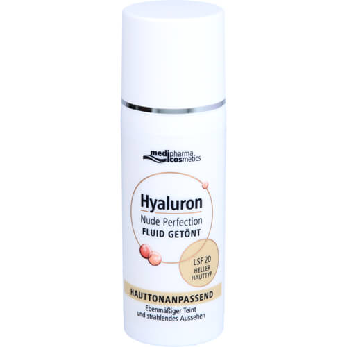 HYALURON NUDE Perfect.Fluid getönt hell.HT LSF 20 HYALURON NUDE Perfect.Fluid getönt hell.HT LSF 20