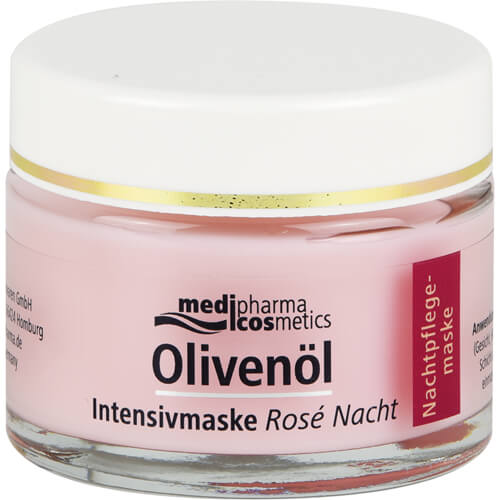 OLIVENÖL INTENSIVMASKE Rose Nachtcreme OLIVENÖL INTENSIVMASKE Rose Nachtcreme