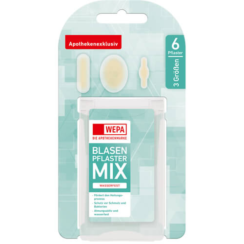 WEPA Blasenpflaster Mix 3 Größen WEPA Blasenpflaster Mix 3 Größen
