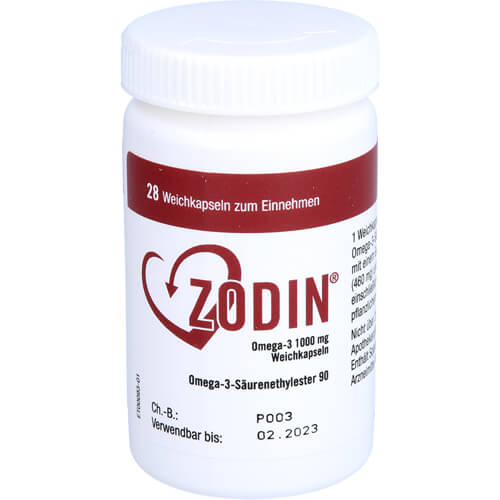 ZODIN Omega-3 1000 mg Weichkapseln ZODIN Omega-3 1000 mg Weichkapseln