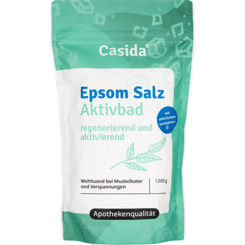 EPSOM Salz Aktivbad mit Eukalyptus EPSOM Salz Aktivbad mit Eukalyptus